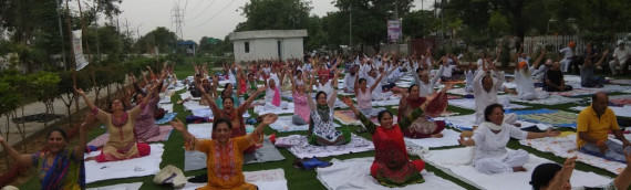 Celebration of International Yoga Day on 21st June, 2018